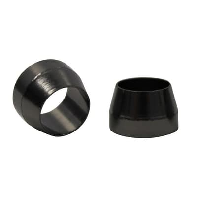 Chromatography Research Supplies 3/8" Ferrule Graphite (10/pk)